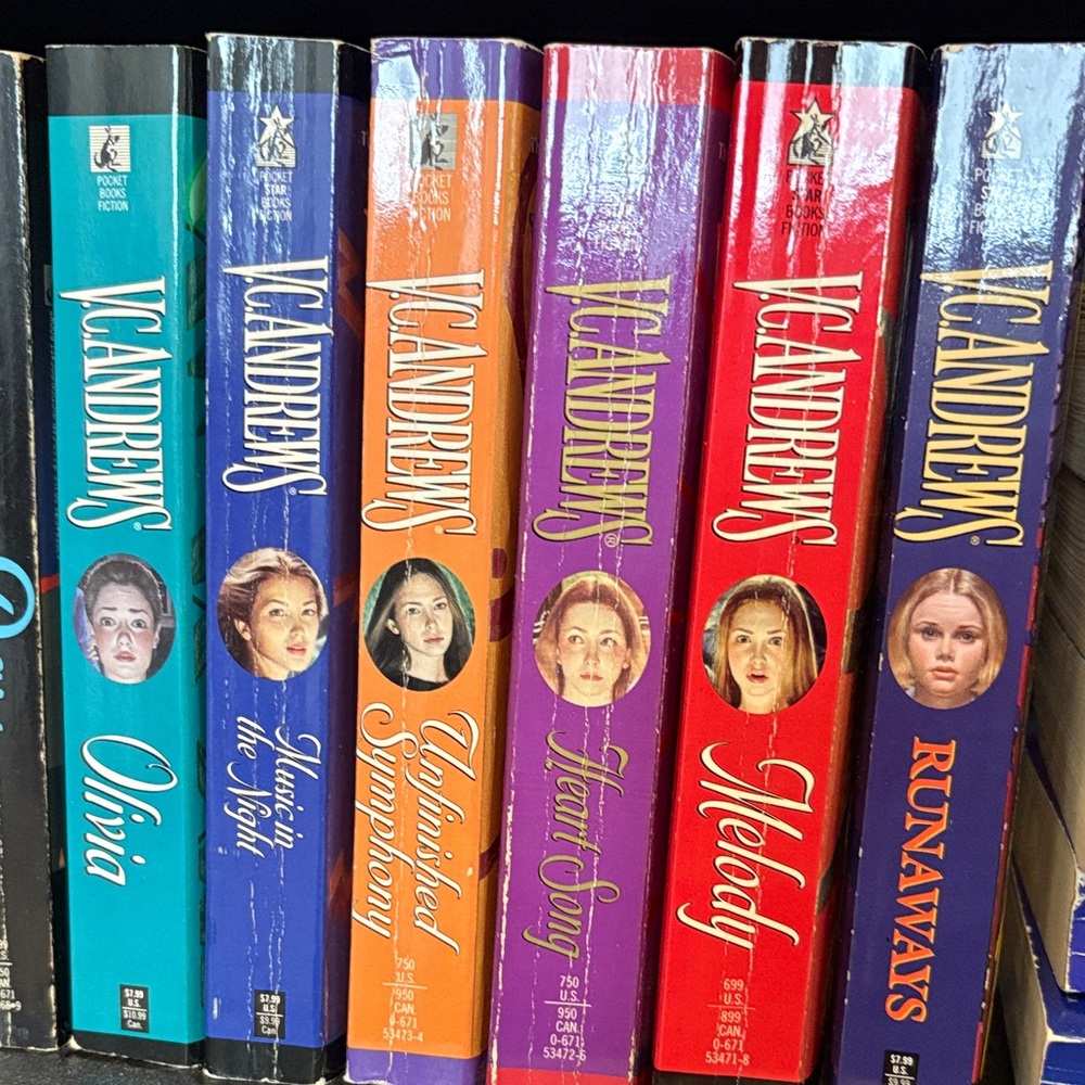 VC Andrew’s books x 6
